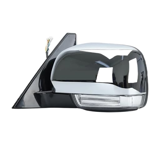 10 Pins Rearview Mirror Assembly For Mitsubishi Pajero V97 NS NT NW NX 2006 2007-2021 Power Folding Side MIrror Car Accessories(1pc left)
