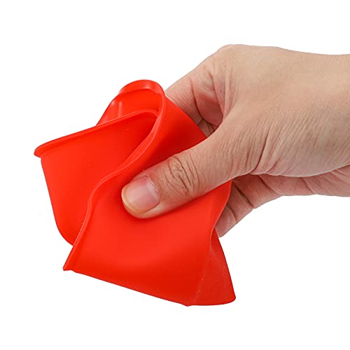 image for Bekith 12 Pieces Silicone Mini Cake Molds, 4 Inch Round Cake Pans Non-