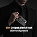 Miracase Magnetic for iPhone 15 Case (Compatible with MagSafe)（with 2X Screen Protectors） Military-Grade Protection, Anti-Fingerprint Translucent Matte Phone Cover for iPhone 15 6.1 inch, Black