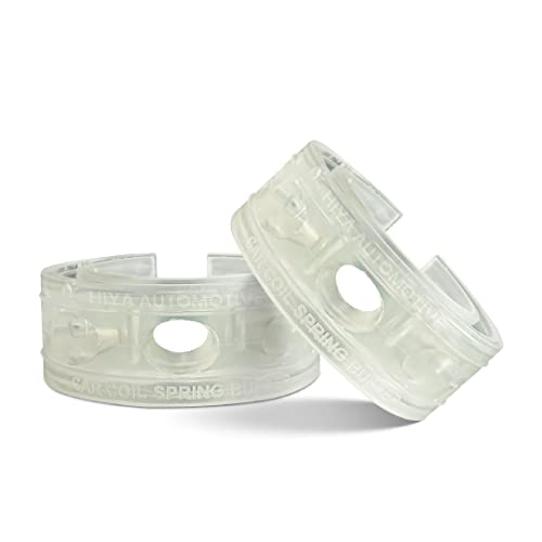 Hiya Automotive Car Coil Spring Buffer Series A For All Cars Heavy Duty Material Transparent Kit Increasing Car Height, Suspension Accessories | Car Buffer | Shock Absorber And Stabilizer