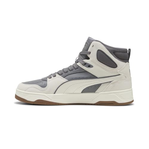 Image of PUMA Mens Rebound Break Mid Lace Up Sneakers Shoes Casual