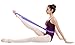 Stretch Bands for Dance and Ballet with Gift Box – Resistance Bands Set for Dancers, Ballerinas, Gymnasts and Cheers – Improve Flexibility, Strength and Split Purple