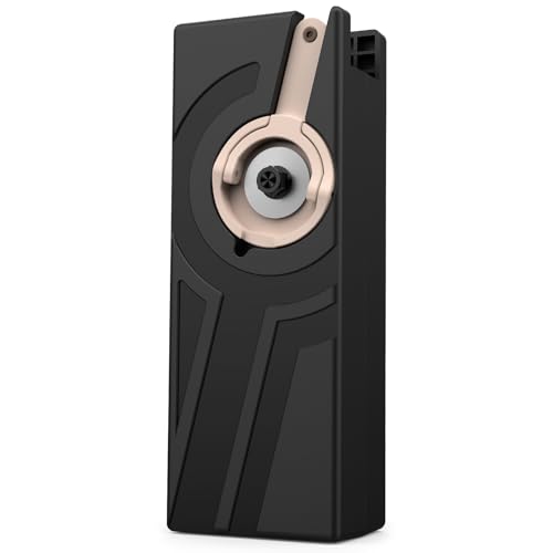 Universal Airsoft Speed Loader for 6mm BBS, 1600-Round Large Capacity Speed Loader for AEG/SMG Airsoft Mid-Cap and Hi-Cap Mags, Compatible with M4/M16/AK/MP5/G3/G36/SCAR Series Airsoft Magazines