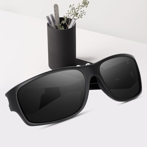 Image of Dervin UV Protected Polarized Sports Sunglasses for Men & Women | Ideal for Driving, Cycling, Biking & Cricket