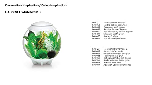 Image of biOrb Medium Green Silk Plant Set, Colorful and Durable Aquarium Decorations