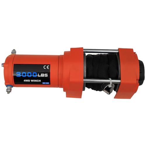 Winche eléctrico sintético ANPART 3000lb para 4x4 miniatura 4