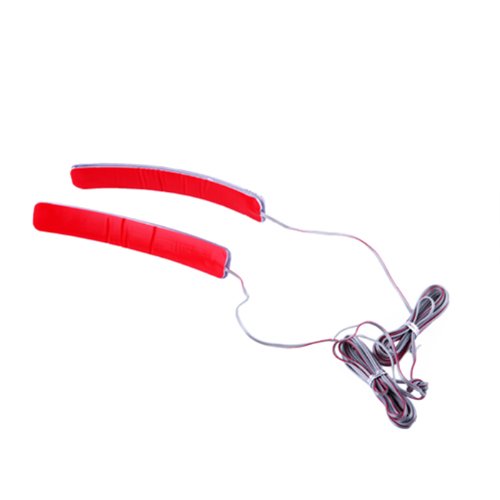 HDE Waterproof 12V Soft Yellow 9 LED Side Mirror Lamp Light Turn Signal Direction Blinker Kit - Set of 2