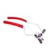 HDE Waterproof 12V Soft Yellow 9 LED Side Mirror Lamp Light Turn Signal Direction Blinker Kit - Set of 2