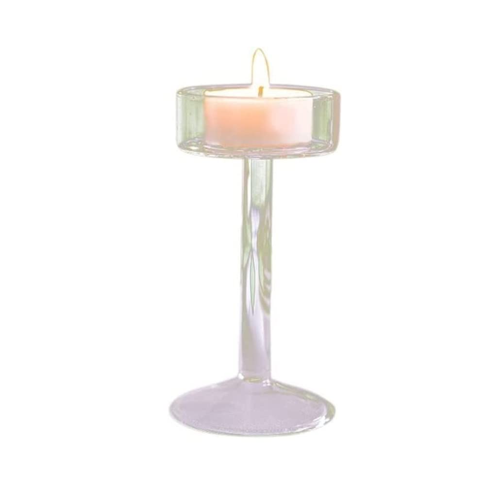 Kerzenständer 3-teiliges Set Kerzenständer Glas Romantische Kerzenhalter Hochzeit Tischrequisiten Candle Light Dinner Home Decoration Dekoration
