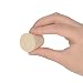 stonylab 10-Paquete Tapones de Goma Sólida, con Blanco Tapones de Sello de...