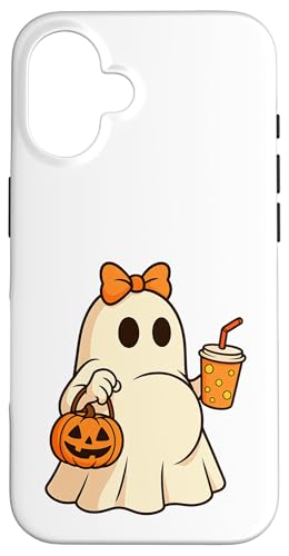 Happy Halloween - Fantôme Enceinte - Grossesse - Halloween Coque pour iPhone 16