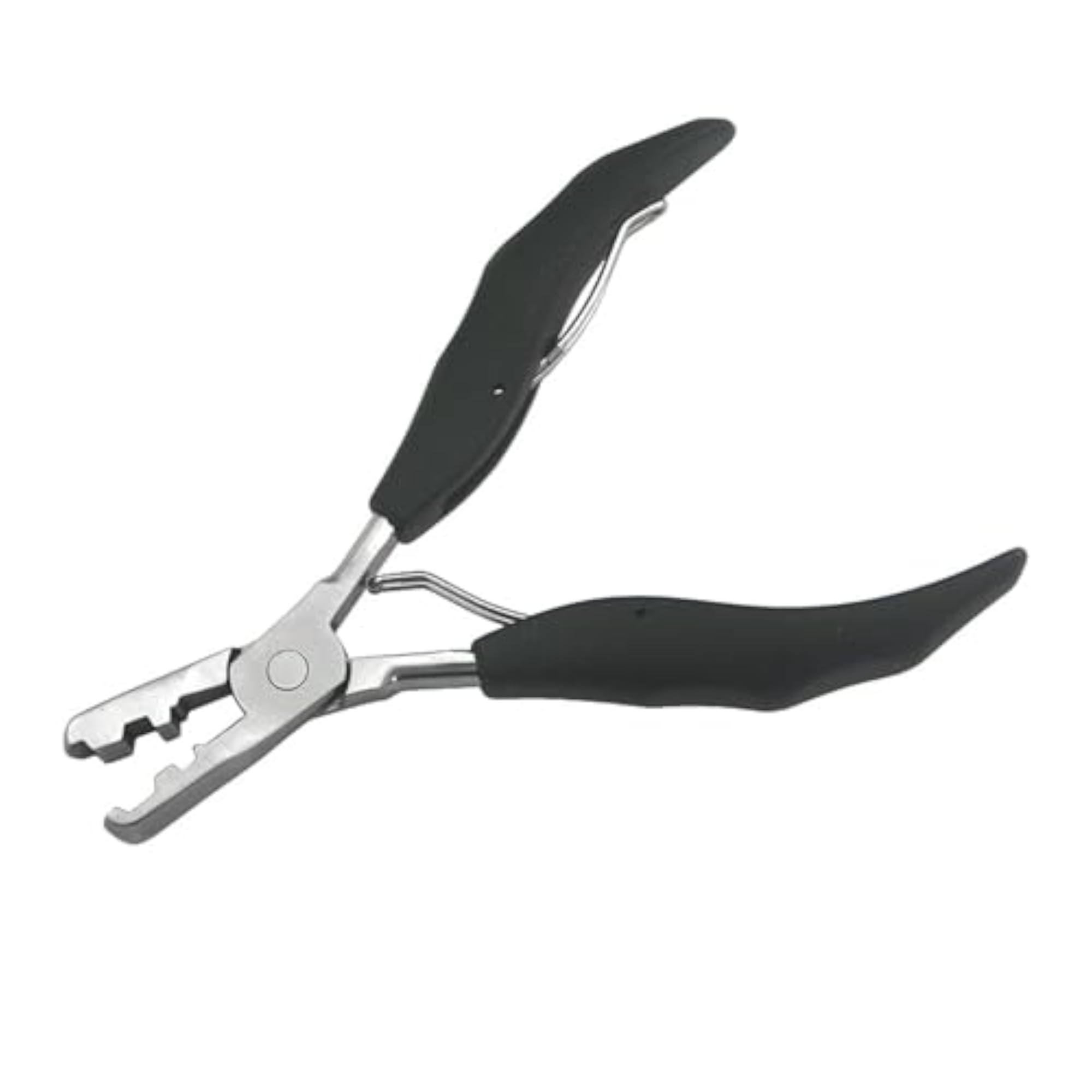 Hair Extension Plier Portable Sturdy Double Slot, Salon Tool