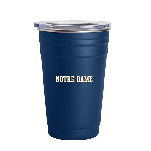 Image of Logo Brands NCAA 22 oz Stainless Steel Tailgate Cup -Double Wall Vacuum-Sealed Durable For Hot & Cold Drinks, Perfect for Gameday & Tailgating