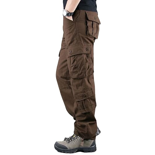 Cargo Pants for Men Men's Wild Cargo Pants Multiple Pockets