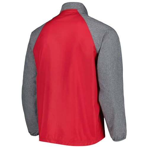 Image of Dunbrooke Men's NFL Hurricane Raglan Full-Zip Windbreaker Jacket