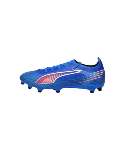 Puma Unisex Ultra 6 Match Fg/Ag Fußballschuh, Ultra Blau Puma Weiß Leuchtend Rot, 42.5 EU – Ansicht 3