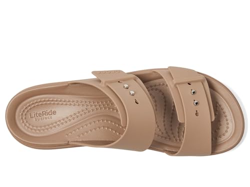 crocs women39s brooklyn buckle low wedges