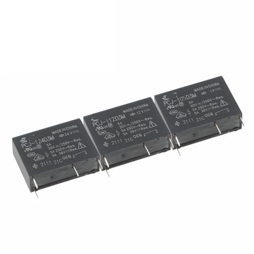 Relé de potencia OEG PCJ-124D3M componente electrónico de conmutación 24VDC pack de 5 2