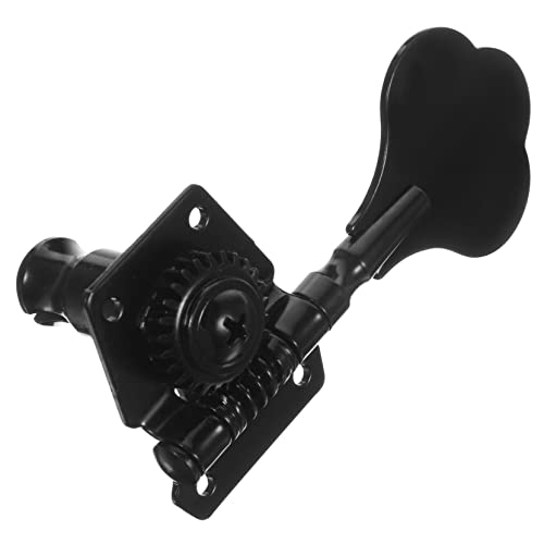 Abaodam 弦 bass guitar electric guitar アコースティックギターペグ エレキベースギター チューニング エレキギター部品 ギターマシンヘッド 金属 Black