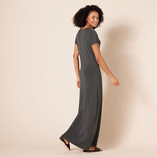 Image of Amazon Essentials Women's Short-Sleeve Maxi Dress