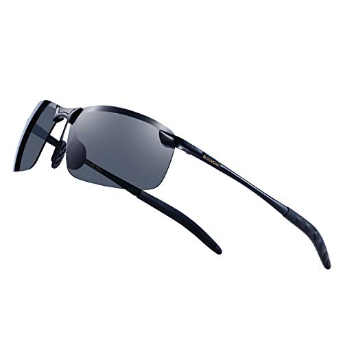 Driving Glasses, Polarized Sunglasses for Unisex |Risk Reducing | Sport Sunglasses for UV400 Eyes Protection Ultra Light (Gray Lens)