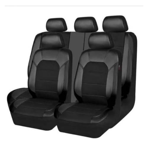 FTNANDYF Cojin Asiento Coche para VW para Golf 4 5 6 7 8 para GOL para G3 para G5 para Bora Funda Protectora Asiento Personalizada Todo Incluido Almohadillas Antiincrustantes Asientos(Black)