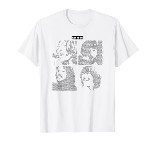 The Beatles - Let It Be T-Shirt, Men, White, Large