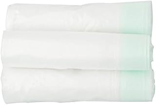 30Pcs Potty Bags Disposable Potty Liners Travel Potty Chair Liners with Drawstring for Kids Toddlers Adults Pets Outdoors White