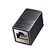 UGREEN Adattatore RJ45 10Gbps Connettore di Estensione Lan Accoppiatore Compatibile POE con Funzione di Protezione per Prolungare di Cavi Gigabit Ethernet Cat7/ Cat6/ Cat5e (Nero, 2 Pezzi) immagine