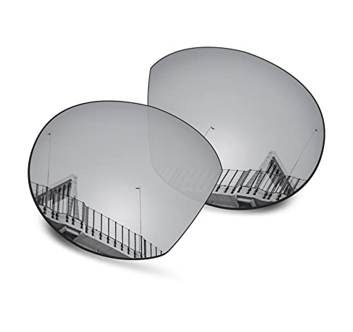 Image of Well-aimed Replacement Lenses Compatible with Oakley Clifden OO9440 Sunglasses - Silver Iridium Polarized