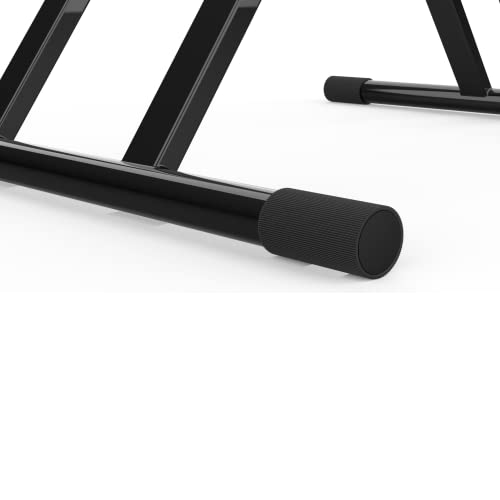 Audibax Onyx 130 Plus Black – Support Double Ciseaux pour Clavier – Support pour Clavier de Musique Électronique – Système de Réglage à Rotule à Verrouillage Facile – Charge Maximale 65 kg - Les Beatles, Paul McCartney, John Lennon, RIngo Starr, George Harrison Audibax Onyx 130 Plus Black - Support Double Ciseaux pour Clavier - Support pour Clavier de Musique Électronique - Système de Réglage à Rotule à Verrouillage Facile - Charge Maximale 65 kg – Image 7