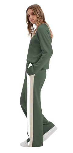 XIEERDUO 2 Piece Sets for Women Fall Fashion Must Have Teachers Airport Outfits 2025 Winter Clothing Lounge Sets Sweatsuits4