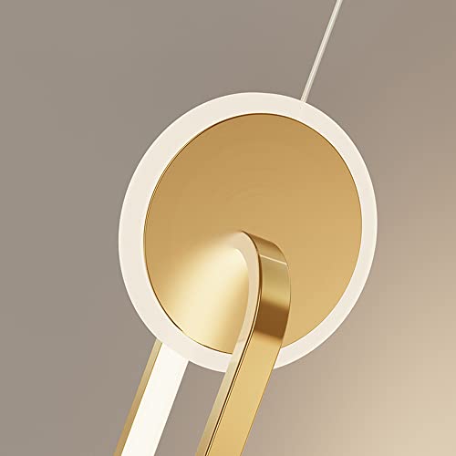 Droplight éclairage cuivre et suspension LED dimmable pour chambre