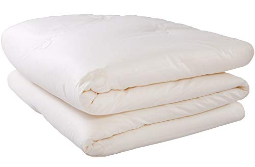 Ganzjahresbettdecke aus Lyocell Tencel und Bio-Baumwolle von franknatur 140×220