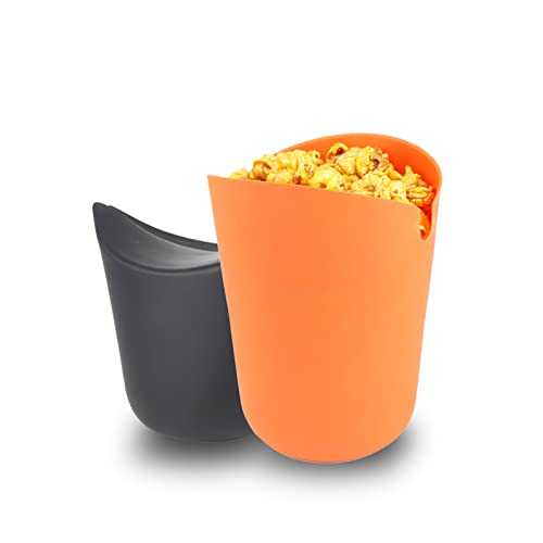 Cloudypeak Microwave Popcorn Maker Bowl Food Grade Silicone Popcorn Popper, Bpa Free & Dishwasher Safe,2Pack #TOP1