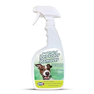 ZORBX Unscented Pet Odor Remover Spray 24 FL Oz–Perfume Free Strong Litter Odor Remover Advanced Odor Control for Carpet Bathroom Urine Odors Fast Acting Odor Remover Spray for Dogs Cats
