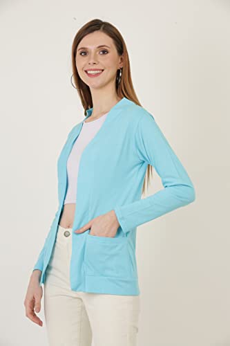 Image of Women's Cotton Pocket Shrug