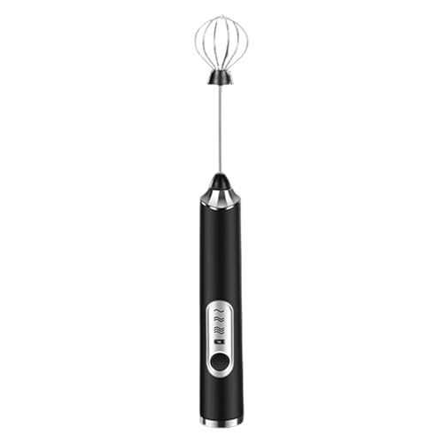 Representante de leche - fabricante de espuma de leche eléctrica | Beater de bebida a mano recargable con separador de huevos | Batterero de huevo USB eléctrico | Batch de café multifuncional para lat