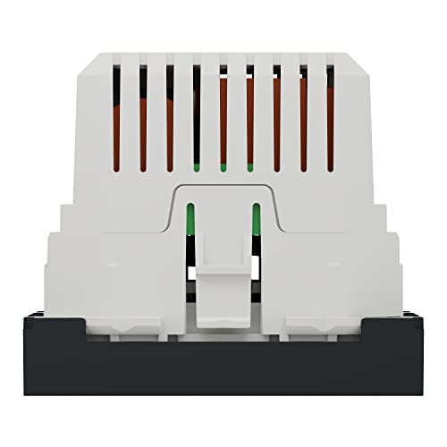 Chargeur USB double Schneider Unica Anthracite NU341854 2 modules