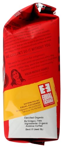 Equal Exchange French Roast Coffee en grano 6x10 OZ miniatura 4
