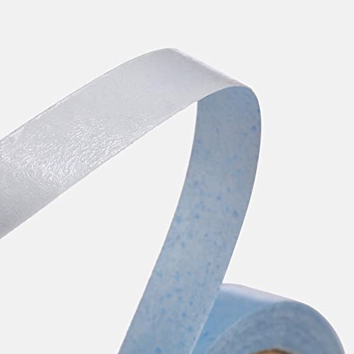 dalishopp 1 rolo de 0,8 cm 3 jardas fita de cabelo à prova d'água cola adesiva dupla face para exte