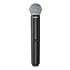 Shure BLX24R/B58 UHF - Sistema microfono wireless per chiesa, karaoke, canto – 14 ore di durata della batteria, portata 100 m | BETA 58A, microfono palmare canale, ricevitore per montaggio rack a