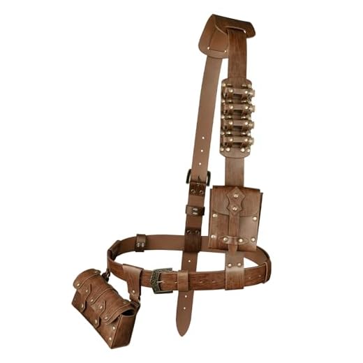 Medieval Baldric Tactical Belt Set for Cosplay