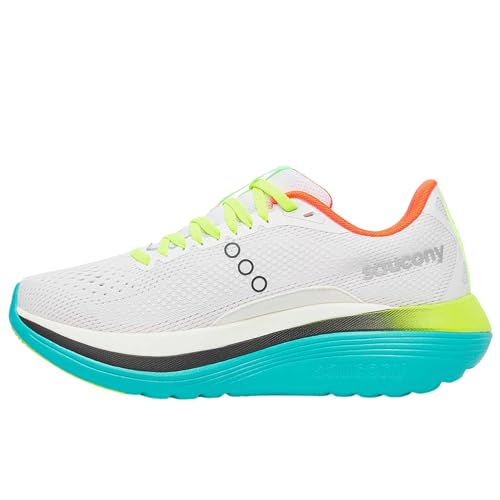 Saucony Women's Endorphin Trainer Sneaker, White/Mutant...