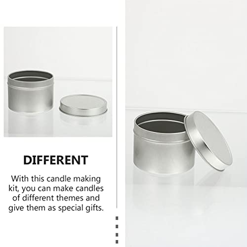 WINOMO Vela Que Faz Fontes de Transporte Art Candle Making Kit Incluindo Perfumado Soy Wax Cores Cor