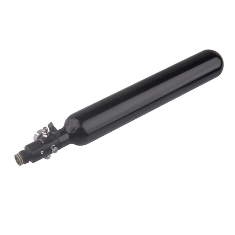 Mini tank air scuba 0.38L avec régulateur de pression 300PSI pour recharge de bouteille de plongée