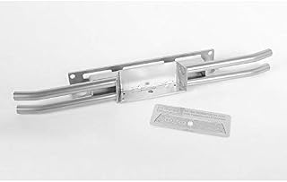 RC 4WD VVV-C0574 Silver Steel Tube Rear Bumper for Tamiya 1/10 Isuzu Type X CC-0