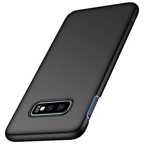 UCMDA Coque pour Galaxy S10e, Housse Coque PC Hybride Anti-Chocs Etui de Protection pour Samsung Galaxy S10 Lite/ S10E-Noir