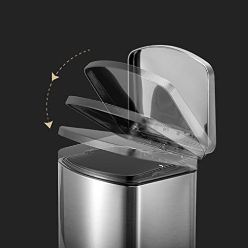Poubelle à pédale anti odeur grand volume pour cuisine et bureau - 6