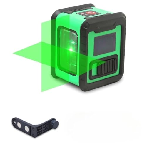 Image of VTH Compact Laser Leveller with Dual Modes, 110 Red Cross-Line, IP54-Rated Housing, and Versatile Mounting for Tiling, Shelving, and Frame Installation